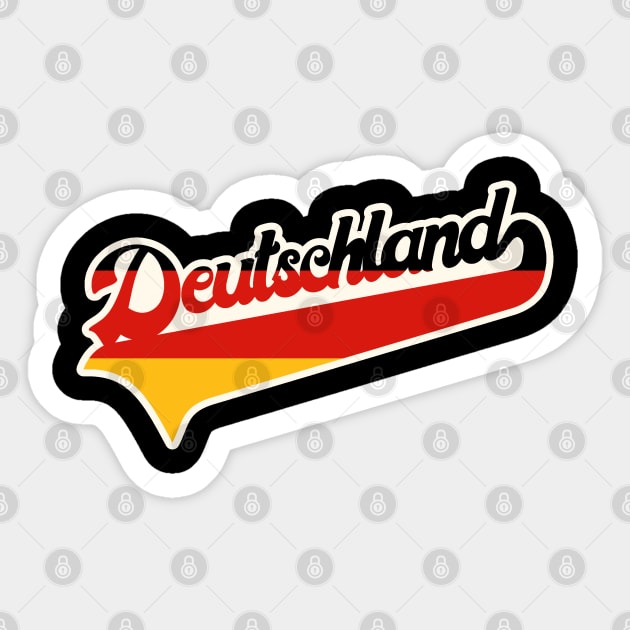 Deutschland Sticker by darklordpug